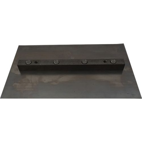 6" X 10" SILVER FINISH TROWEL BLADE (BAR MOUNT) - WB610F