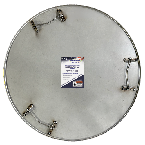 4' MILD SAFETY CATCH PAN - WFP45M6SC