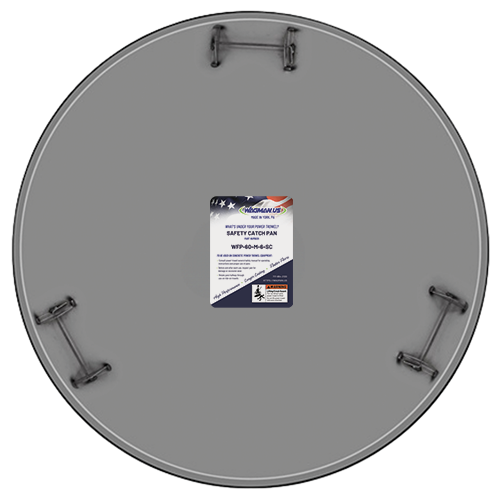 5' MILD SAFETY CATCH PAN - WFP60M6SC