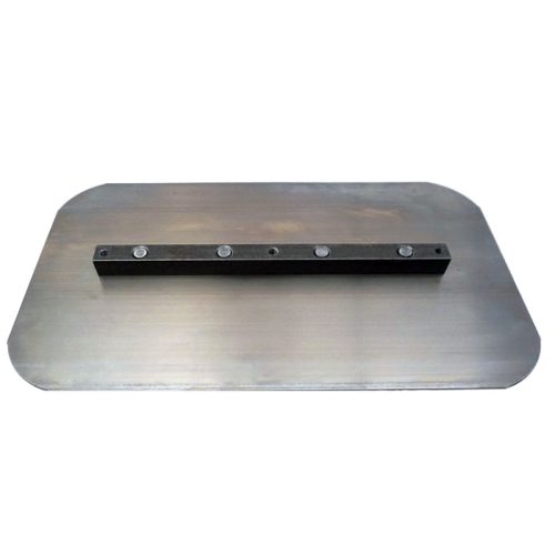 8" x 14" SILVER FINISH TROWEL BLADE (BAR MOUNT) - WX814F