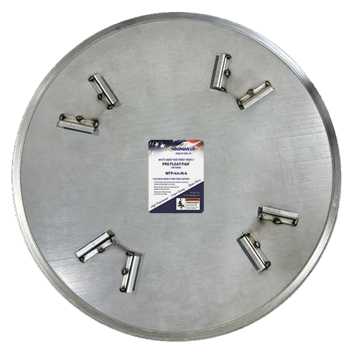 Trowel Machine Pro Float Pan – Wagman Metals – WFP-44-M-4